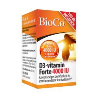 BioCo D3-vitamin Forte 4000 IU étrend-kiegészítő tabletta