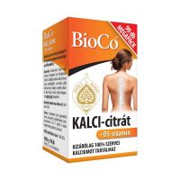 BioCo KALCI-citrát +D3-vitamin filmtabletta