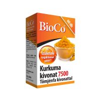 BioCo Kurkuma kivonat 7500Tömjénfa kivonattal kaps (Pingvin Product)
