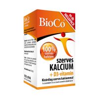 BioCo szerves kalcium + D3-vitamin filmtabletta