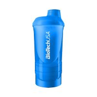 BioTechUsa Wave+ shaker kék