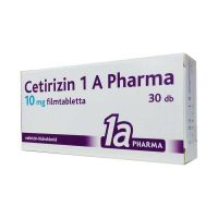 Cetirizin 1a Pharma 10 mg filmtabletta (Pingvin Product)