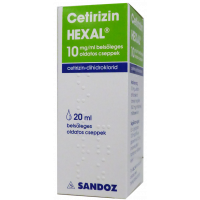 Cetirizin HEXAL 10 mg/ml belsőleges oldatos cseppek (Pingvin Product)
