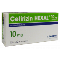 Cetirizin HEXAL 10 mg filmtabletta (Pingvin Product)