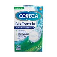 Corega Tabs Bio Formel műfogsortisztító tabletta