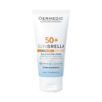 Dermedic Sunbrella Fényvédő arckrém SPF 50+ zsíros és kombinált bőrre