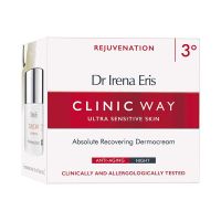 Dr Irena Eris Clinic Way teljes bőrmegújító éjszakai krém érzékeny bőrre 50+