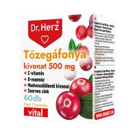 Dr.Herz Tőzegáfonya kivonat 500 mg kapszula