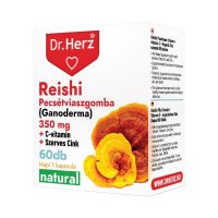 Dr. Herz Reishi 350 mg + C-vitamin + szerves cink kapszula