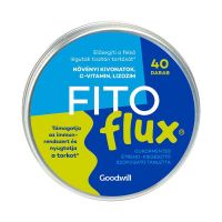 Fitoflux étrend-kiegészítő szopogató tabletta édesítőszerrel