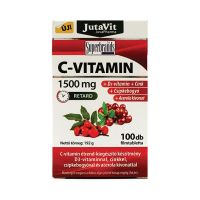 JutaVit C-vitamin 1500 mg acerola-kivonattal, csipkebogyóval, D3-vitaminnal és cinkkel