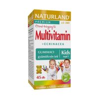 Naturland Multivitamin + Echinacea gyümölcsös ízű gyermek gumitabletta