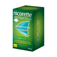 Nicorette Freshmint gum 4 mg gyógyszeres rágógumi