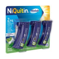 NiQuitin Minitab 2 mg préselt szopogató tabletta