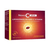 Novo C Plus liposzómális C-vitamin lágykapszula csipkebogyóval
