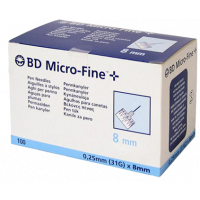 Micro-Fine Pen inj. tű B-D 31G (Pingvin Product)