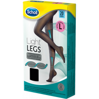 Scholl Light Legs harisnya 20DEN L fekete (Pingvin Product)