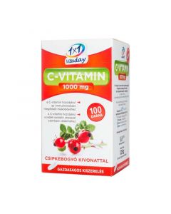 1x1 Vitaday C-vitamin 1000 mg filmtabletta csipkebogyó kivonattal