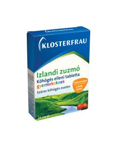 Klosterfrau Izlandi zuzmó köhögés elleni tabletta gyermekeknek