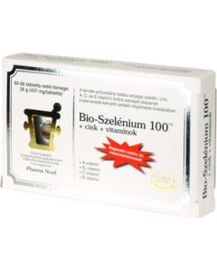 Bio  -Szelénium 100TM+cink+vitaminok tabletta 