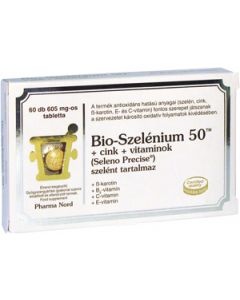Bio  -Szelénium  50TM+cink+vitaminok tabletta