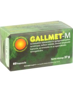 Gallmet-M gyógynövény kapszula