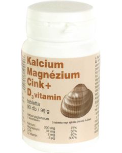 Kalcium Magnézium Cink D3 tabletta