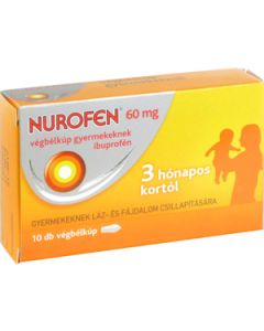 Nurofen  60 mg végbélkúp gyermekeknek