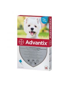 Advantix spot on kutya  4-10kg közötti kutyáknak a.u.v.