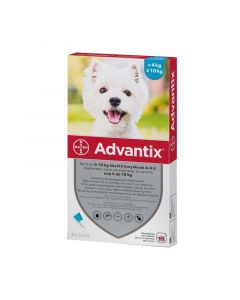 Advantix spot on 4-10 kg közötti kutyáknak a.u.v. 