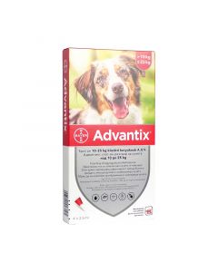 Advantix spot on 10-25 kg közötti kutyáknak a.u.v. 