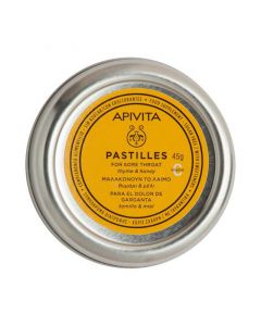 Apivita Kakukkfüves torokpasztilla C-vitaminnal, mézzel és édesítőszerekkel