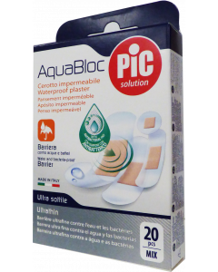 PIC Aquablock sebtapasz antibakteriális vegyes (Pingvin Product)