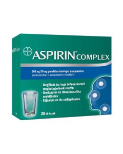 Aspirin Complex 500mg/30mg granulátum belsőleges szuszpenzióhoz