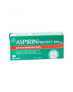 Aspirin Protect 300 mg gyomornedv-ellenálló bevont tabletta 