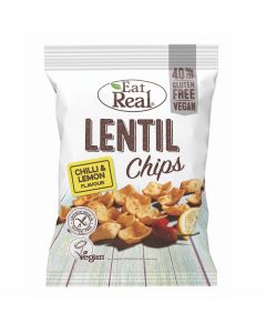 Eat Real glm.lencse chips chili-citrom ízű 