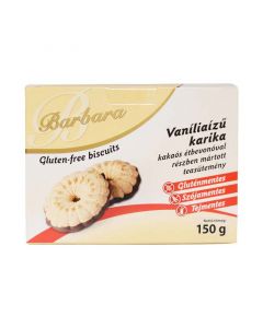 Barbara vanilíás karika étbevonó talppal gluténmentes