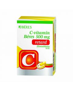 Béres C-vitamin 500 mg retard filmtabletta