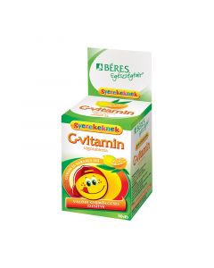 Béres Egészségtár C-vitamin rágótabletta gyerek (Pingvin Product)