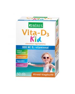 Béres Vita-D3 Kid rágótabletta 
