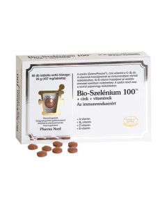 Bio-Szelénium 100 + cink + vitaminok tabletta