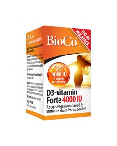 Bioco D3 vitamin Forte 4000 IU tabletta