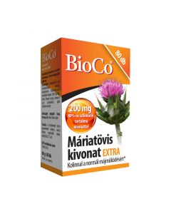 BioCo Máriatövis kivonat extra étrend-kiegészítő tabletta