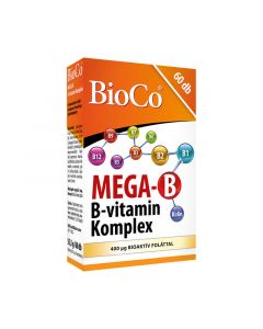 BioCo Mega-B B-vitamin komplex filmtabletta