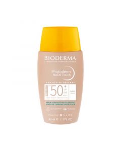 Bioderma Photoderm Nude Touche fényvédő krém SPF 50+ Claire 02 világos