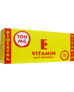 Vitamin E Bioextra 100 mg lágy kapszula (Pingvin Product)
