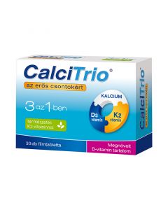 Calcitrio 3 az 1-ben Kalcium K2 D3 filmtabletta