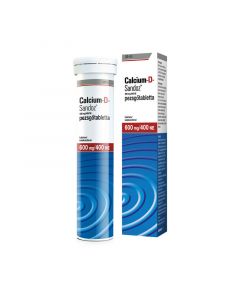 Calcium-D-Sandoz  600mg/400NE pezsgőtabletta