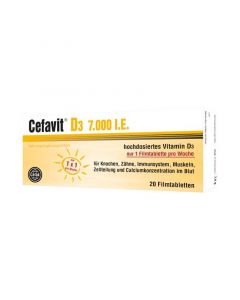 Cefavit D3 vitamin 7000NE filmtabletta