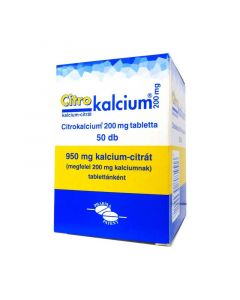 Citrokalcium 200 mg tabletta (Pingvin Product)